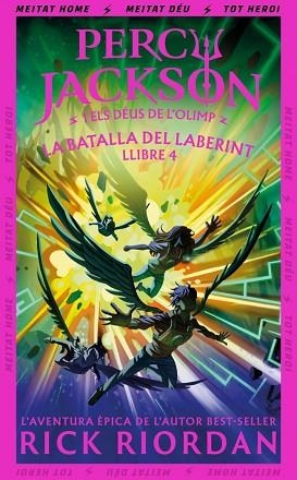 BATALLA DEL LABERINT (PERCY JACKSON I ELS DÉUS DE L'OLIMP 4) | 9788419868978 | RIORDAN, RICK | Llibreria Huch - Llibreria online de Berga 