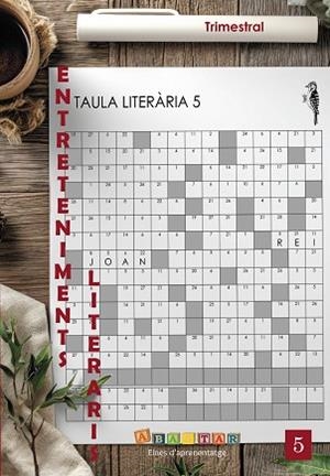 ENTRETENIMENTS LITERARIS, 5 | 9791399250619 | ABASTAR. EINES D'APRENENTATGE | Llibreria Huch - Llibreria online de Berga 