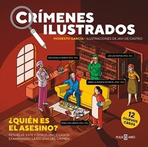 CRÍMENES ILUSTRADOS - ¿QUIÉN ES EL ASESINO? (EDICIÓN TAPA BLANDA) | 9788401042157 | GARCÍA, MODESTO | Llibreria Huch - Llibreria online de Berga 