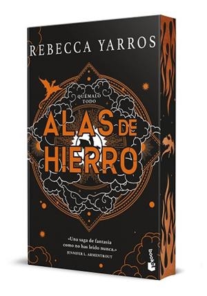 ALAS DE HIERRO. EDICIÓN ESPECIAL LIMITADA CON CANTOS DECORADOS | 9788408326472 | YARROS, REBECCA | Llibreria Huch - Llibreria online de Berga 