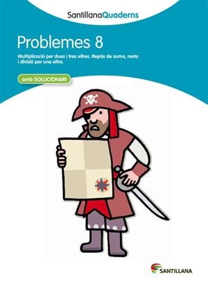 PROBLEMES, EDUCACION PRIMARIA. QUADERN 8 | 9788468014036 | VARIOS AUTORES | Llibreria Huch - Llibreria online de Berga 