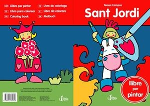 SANT JORDI : LLIBRE PER PINTAR | 9788491360308 | CAMPOS GARCIA, TERESA (1965-) [VER TITULOS] | Llibreria Huch - Llibreria online de Berga 