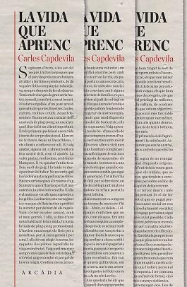 VIDA QUE APRENC, LA | 9788494616365 | CAPDEVILA, CARLES | Llibreria Huch - Llibreria online de Berga 