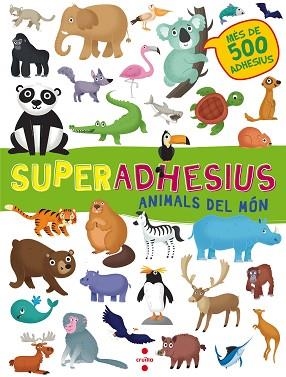 SUPERADHESIUS ANIMALS DEL MON | 9788466143202 | LIBRI, DE AGOSTINI | Llibreria Huch - Llibreria online de Berga 