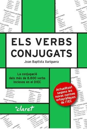 VERBS CONJUGATS : ELS VERBS CONJUGATS, ELS | 9788491361008 | XURIGUERA PARRAMONA, JOAN BAPTISTA [VER TITULOS] | Llibreria Huch - Llibreria online de Berga 