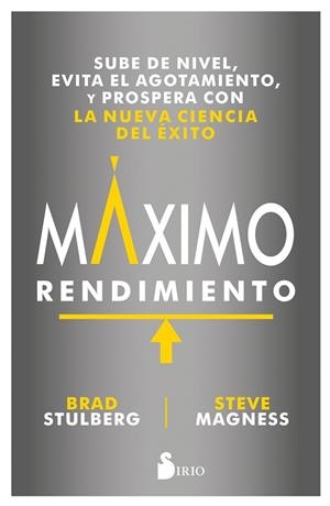 MÁXIMO RENDIMIENTO | 9788417030995 | STULBERG, BRAD/STEVE MAGNESS | Llibreria Huch - Llibreria online de Berga 