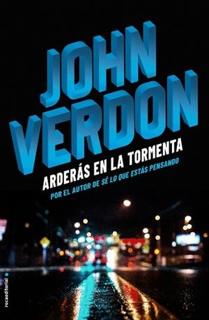 ARDERÁS EN LA TORMENTA | 9788416700721 | VERDON, JOHN | Llibreria Huch - Llibreria online de Berga 