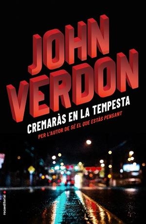 CREMARÀS EN LA TEMPESTA | 9788416700738 | VERDON, JOHN | Llibreria Huch - Llibreria online de Berga 