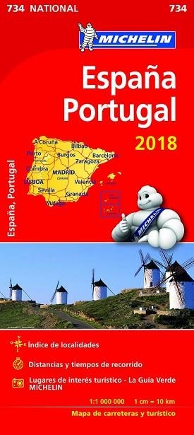 MAPA NATIONAL ESPAÑA - PORTUGAL | 9782067226654 | MICHELIN | Llibreria Huch - Llibreria online de Berga 