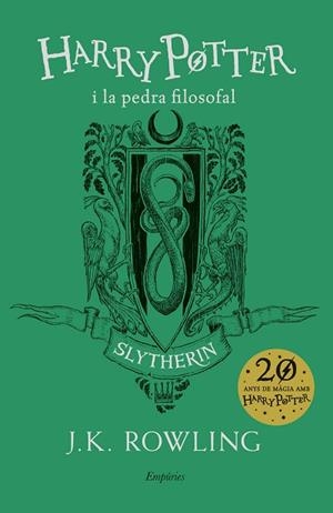 HARRY POTTER I LA PEDRA FILOSOFAL (SLYTHERIN) | 9788417016708 | ROWLING, J.K. | Llibreria Huch - Llibreria online de Berga 
