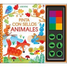PINTA CON SELLOS ANIMALES | 9781474959254 | Llibreria Huch - Llibreria online de Berga 