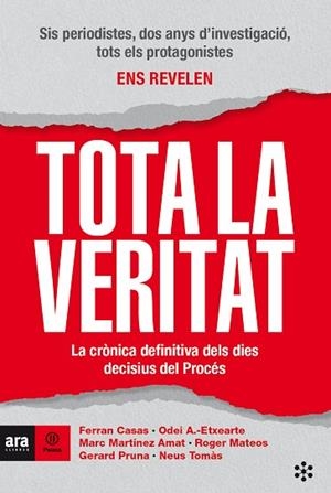TOTA LA VERITAT | 9788417804183 | CASAS I MANRESA, FERRAN/ANCHUSTEGUI-ECHEARTE I ATIENZA, ODEI/MARTÍNEZ I AMAT, MARC/MATEOS I MIRET, R | Llibreria Huch - Llibreria online de Berga 