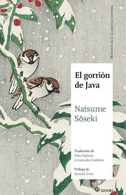 GORRION DE JAVA,EL | 9788417419318 | NATSUME, SOSEKI | Llibreria Huch - Llibreria online de Berga 