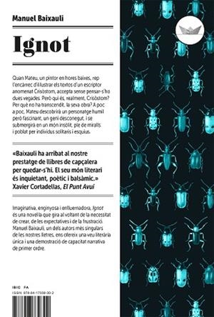 IGNOT | 9788417339302 | BAIXAULI MATEU, MANUEL | Llibreria Huch - Llibreria online de Berga 