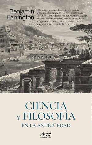 CIENCIA Y FILOSOFÍA EN LA ANTIGÜEDAD | 9788434431591 | FARRINGTON, BENJAMIN | Llibreria Huch - Llibreria online de Berga 
